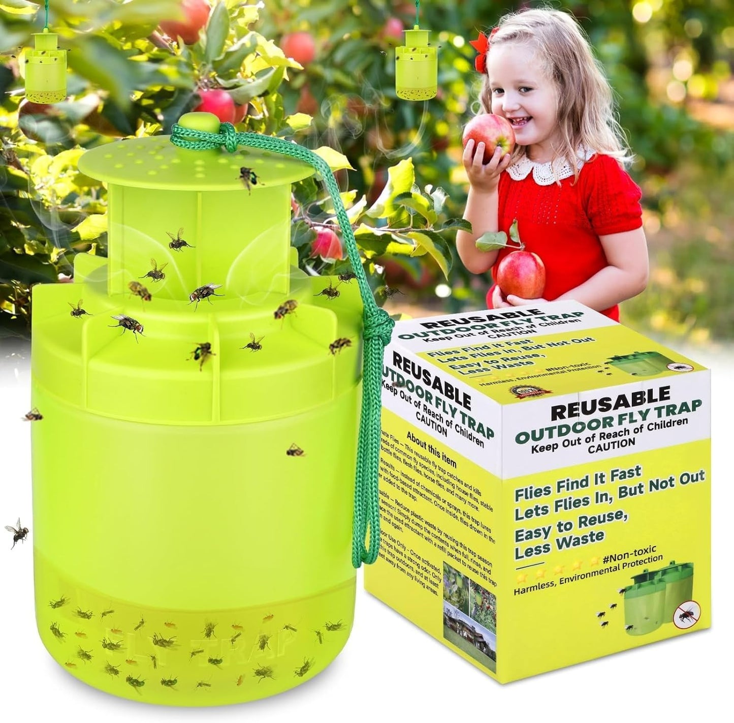 Outdoor Hanging Fly Trap