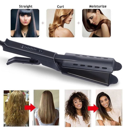 Hair Straightener With Shine Control