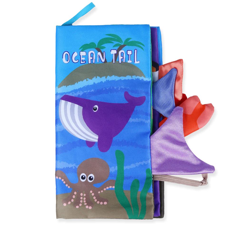 Ocean Touch and Feel Crinkle Tail Book