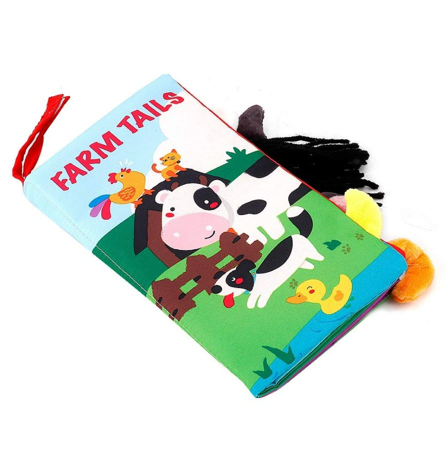 Farm Touch and Feel Crinkle Tail Books