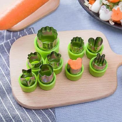 Fruit And Cookie Cutter Set (9 pcs)