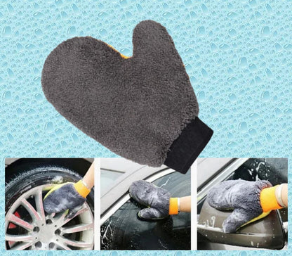 Soft Microfiber Car Cleaning Glove