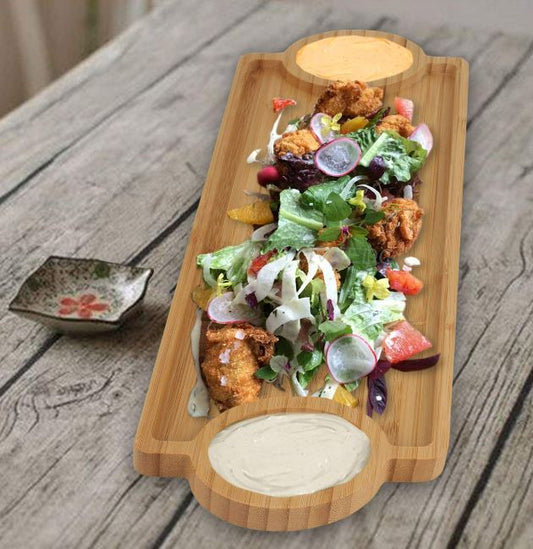 Bamboo Appetizer Platter (14x39cm)