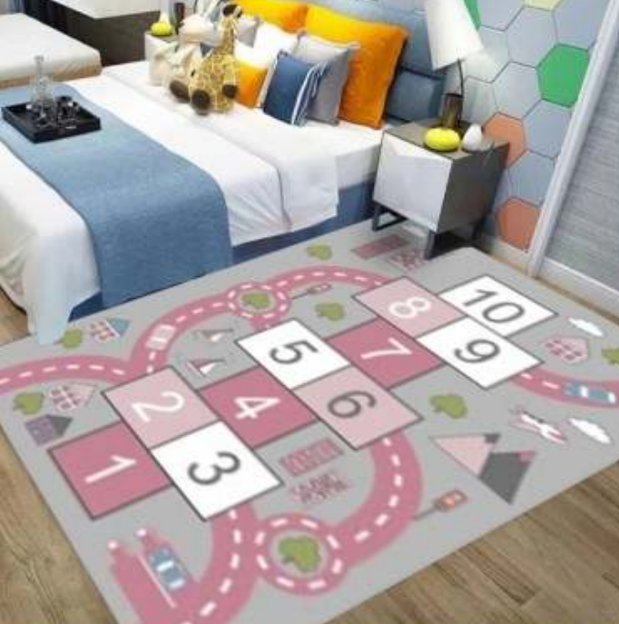 Larger 3D Play Mat Bedside Rug For Children