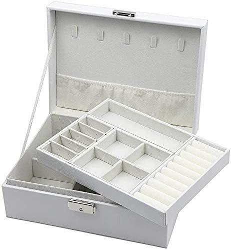 Compact Double Layer Jewelry Storage Organizer