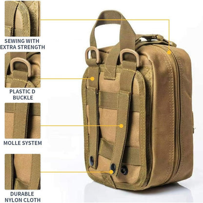 Military Tactical First Aid Medical Bag