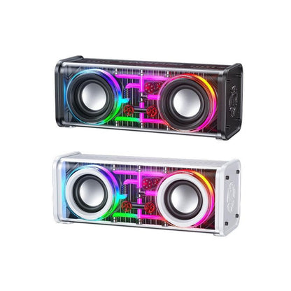 Transparent Dual Bluetooth Speaker