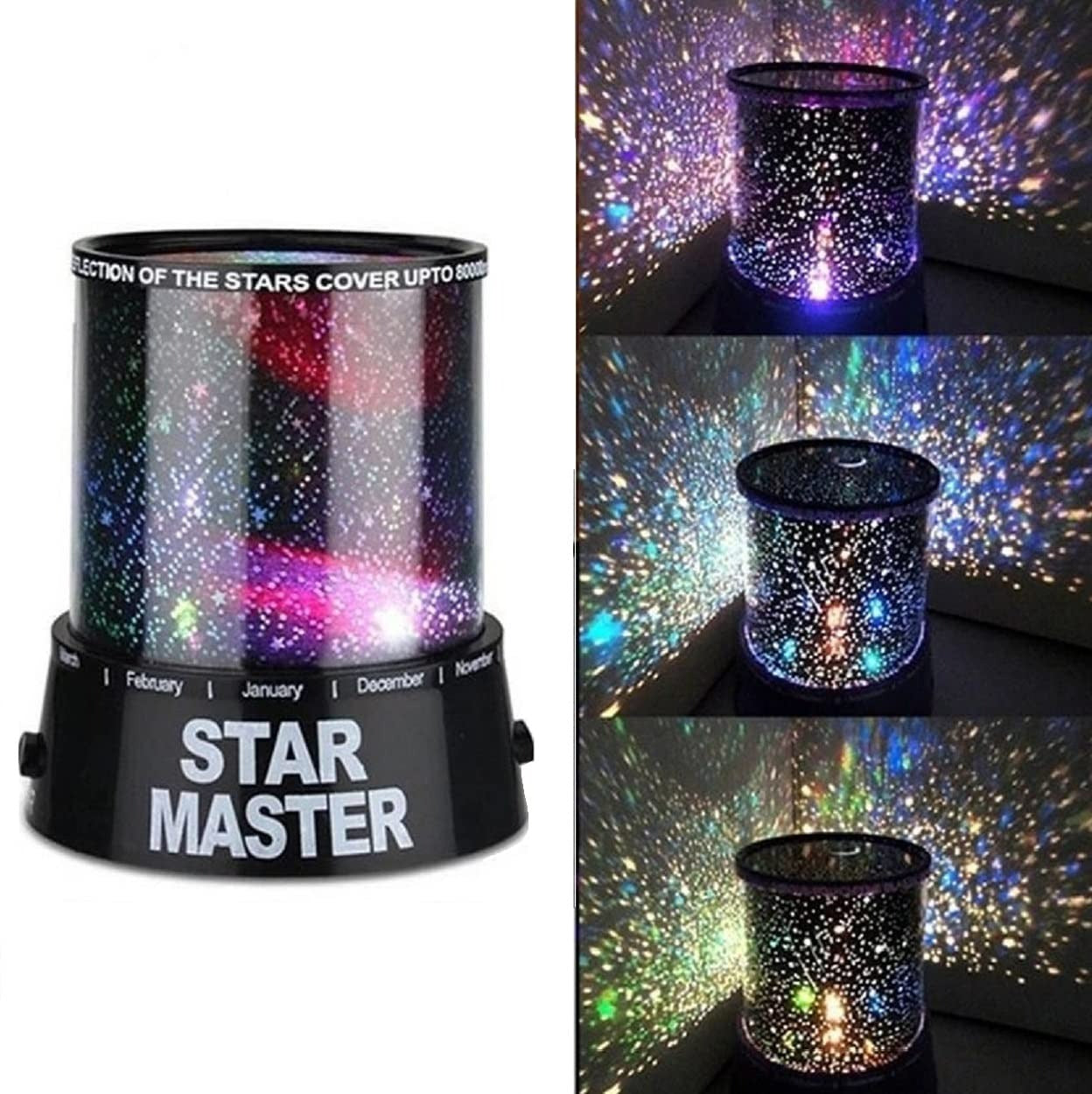 Star Master Night Light Galaxy Projector