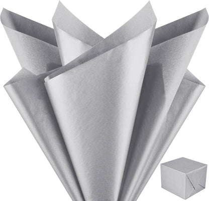 Tissue Gift Wrap (Silver)(10 pcs)