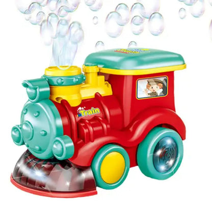 Musical Bubble Blowing Steam Locomotive Toy