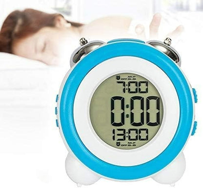 Dual LED Night Light Digital Alarm Clock