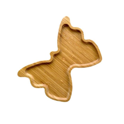 Wooden Butterfly Fruit Plate