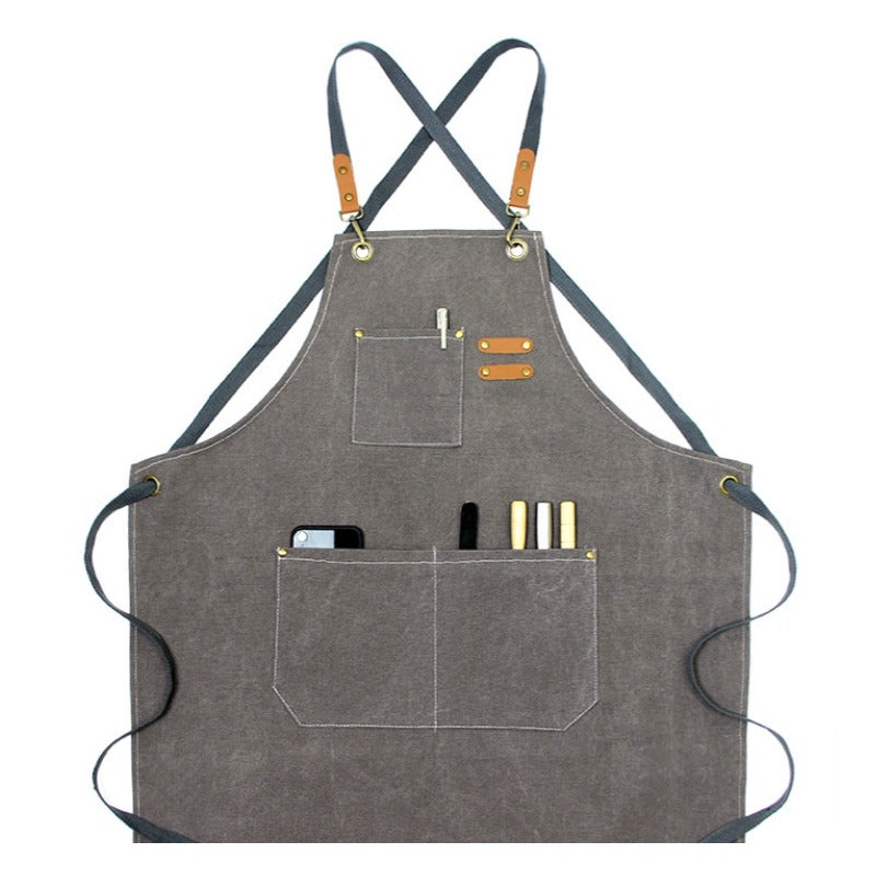 Cross Back Premium Quality Unisex Kitchen Apron