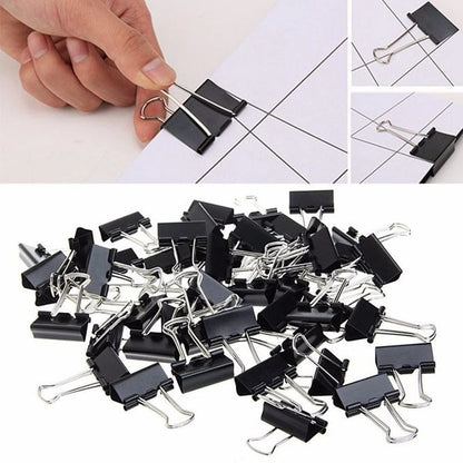 Binder Clips (25mm)(48 pcs)(Black)