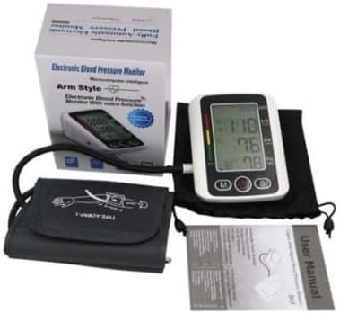 Electronic Blood Pressure Monitor With Voice Function