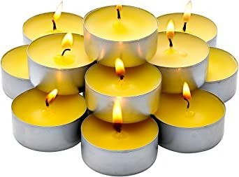 Coloured Tea Light Candles (50 pcs)