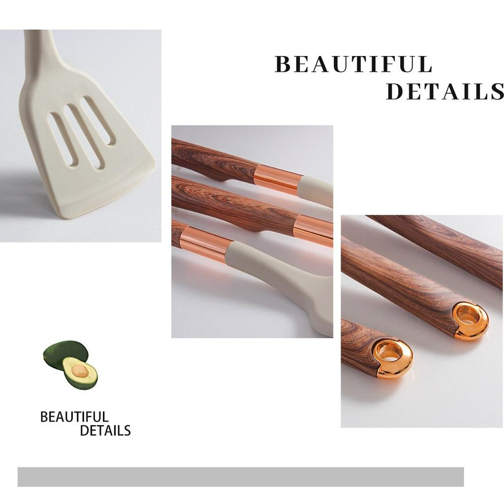 Golden Wood Kitchenware Spaghetti Server