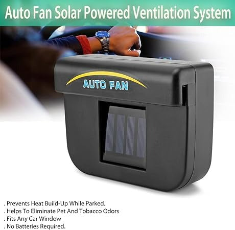 Solar Powered Car Air Ventilation System