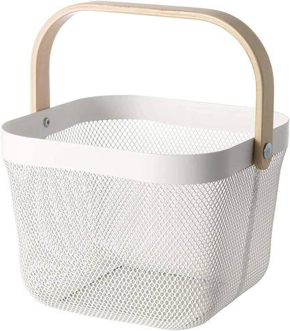 Steel Wire Basket With Handle (Small)