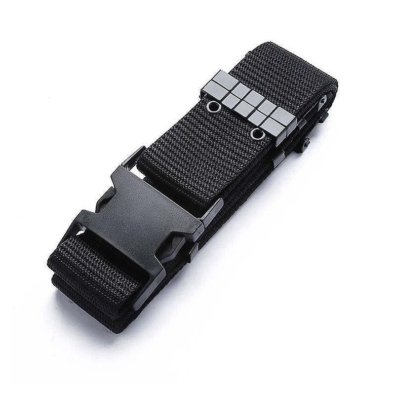 Wide Tactical Belt (Black)