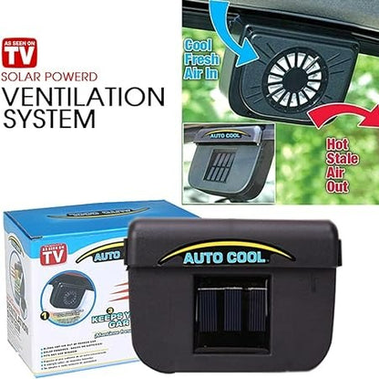 Solar Powered Car Air Ventilation System