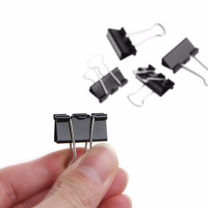 Binder Clips (25mm)(48 pcs)(Black)