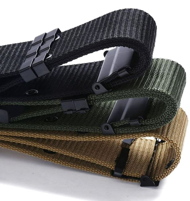 Wide Tactical Belt (Black)