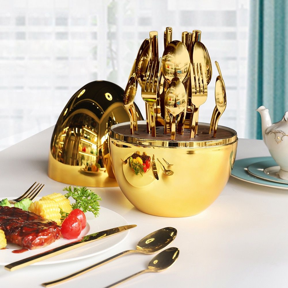 Luxury Cutlery Egg Set (24 pcs)