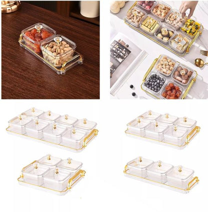 Multifunctional Snacks Dish Tray (6 Bowls)