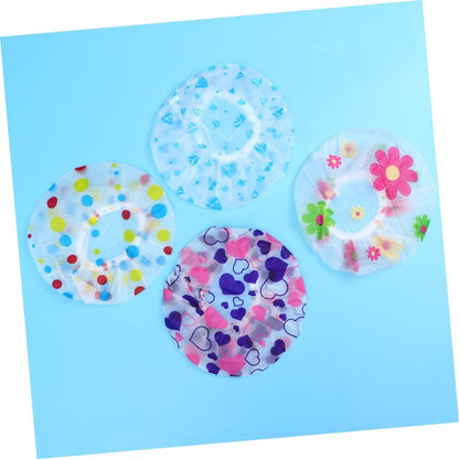 Waterproof Plastic Shower Cap (Each)