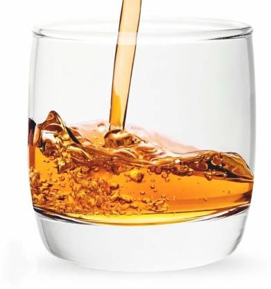 Classic Round Heavy Base Whiskey Glasses (6 pcs)(330ml)(Clear)