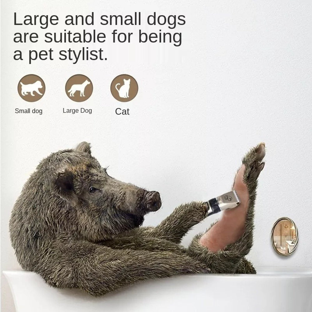 Rechargeable Pet Grooming Hair Clipper