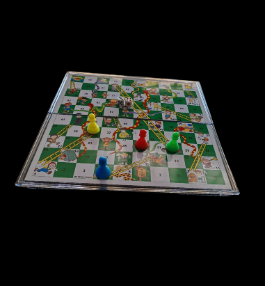 Foldable Magnetic Snakes and Ladders Board Game