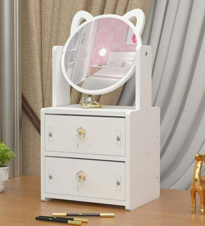 Mini Dressing Table Make-Up Cosmetic Organizer