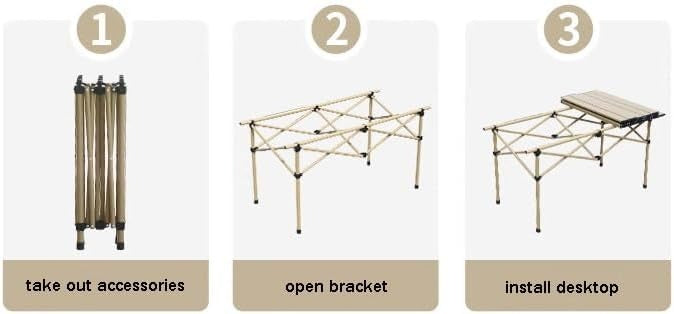 Foldable Camping Table With Carrying Bag