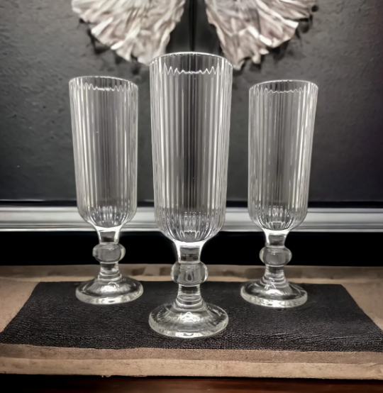 Champagne Flute Glass Set (160ml)(6 pcs)