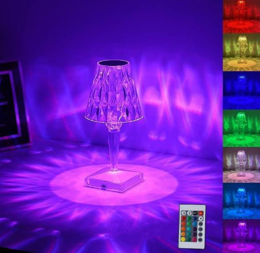 Color Changing Acrylic Table Lamp