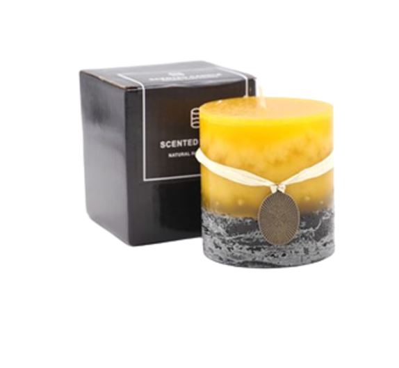 Two Tone Scented Candle (Medium)