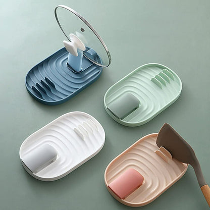 Plastic Spoon Rest Utensil Holder