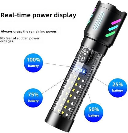 Handheld Powerful Flash Light for Outdoor