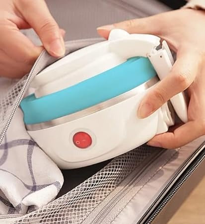 Silicone electric foldable kettle