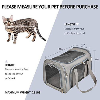 Collapsible Travel Puppy Carrier - Large