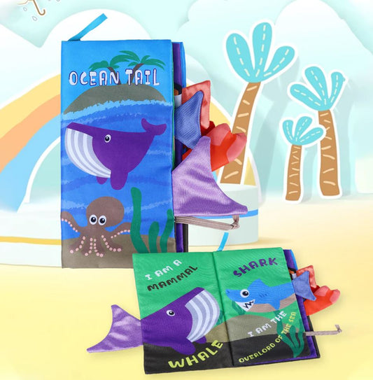 Ocean Touch and Feel Crinkle Tail Book