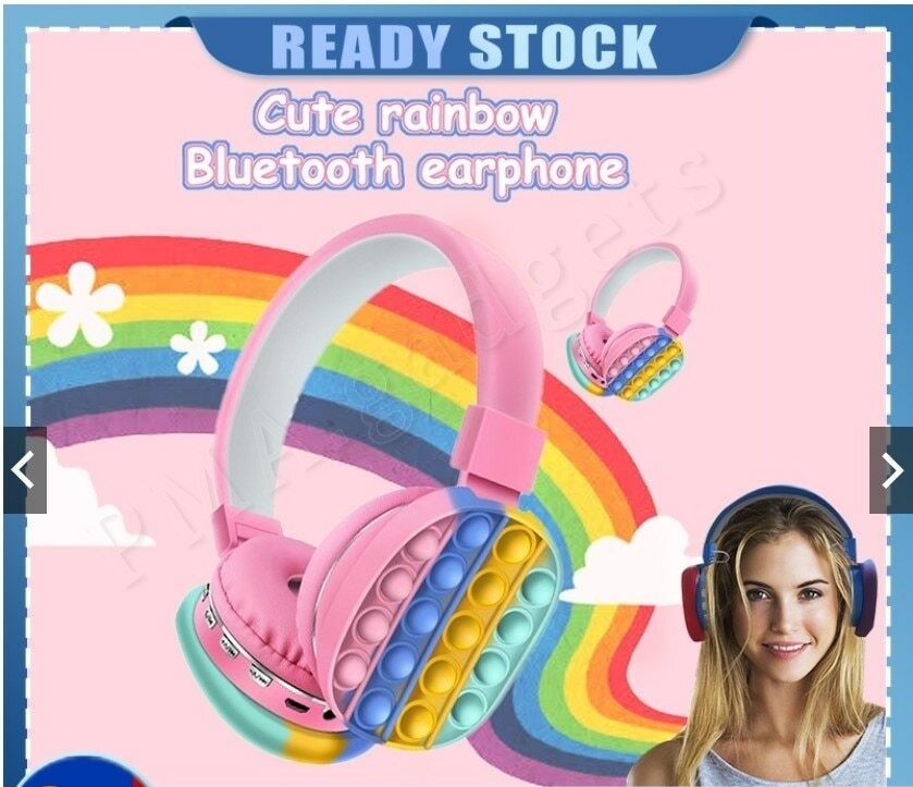 Bluetooth Pop It Headphones