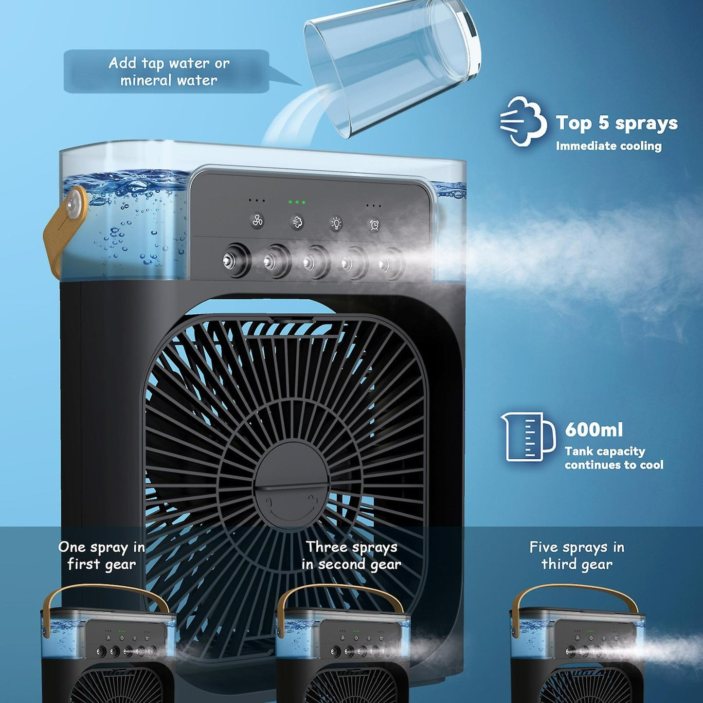 Portable Air Cooler Fan