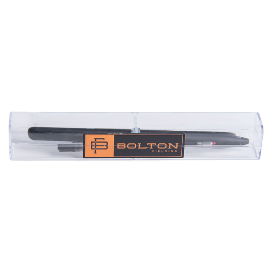 Bolton Twist-Action Black Pen With Pen Refill In Acrylic Gift Box