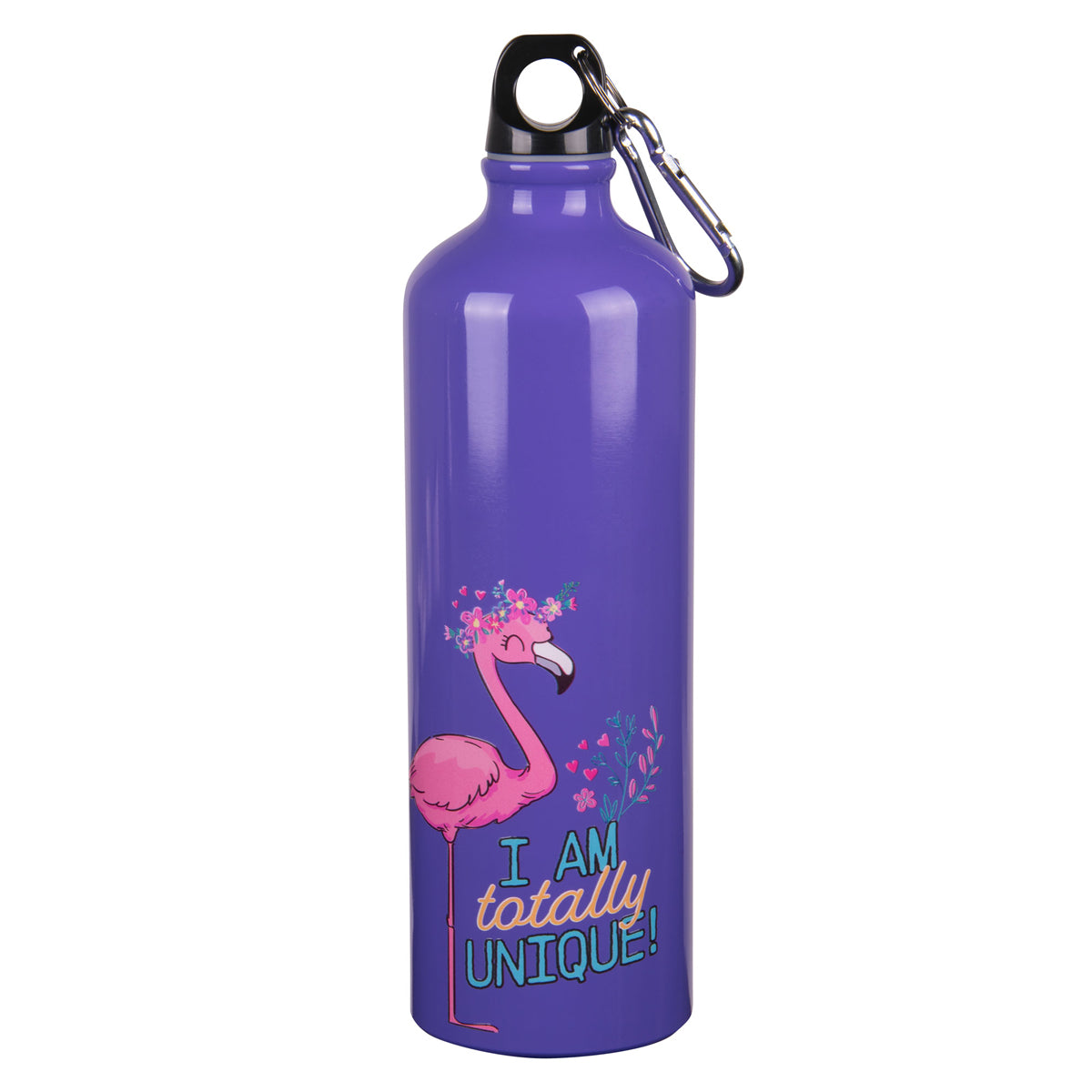 I Am Totally Unique Aluminium Water Bottle with Carabiner