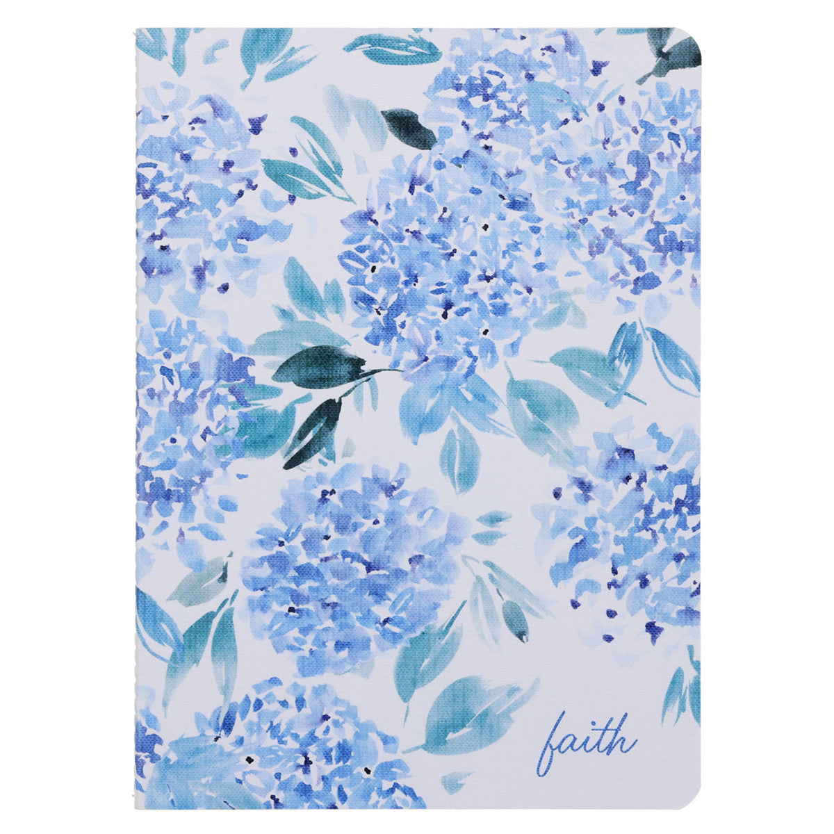 Faith Hydrangea Notebook