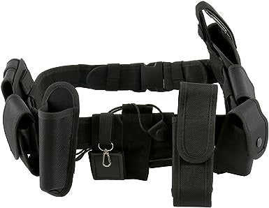 Tactical Military Belt (10 Pockets)