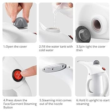 4in1 Handheld Facial Steamer